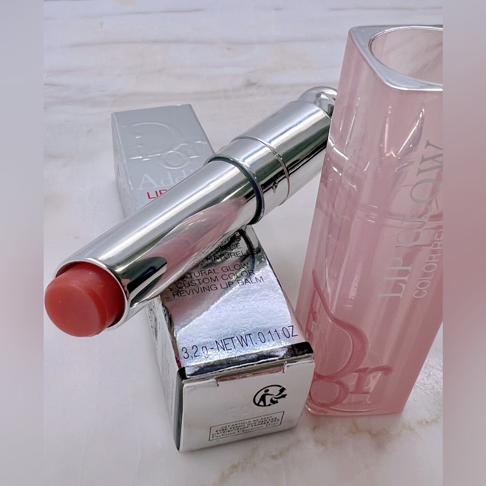 DIOR 🤍RARE Addict LIP GLOW Balm 🤍 Bronze 029 🤍Natural Glow Reviving Lip NIB - Picture 5 of 10